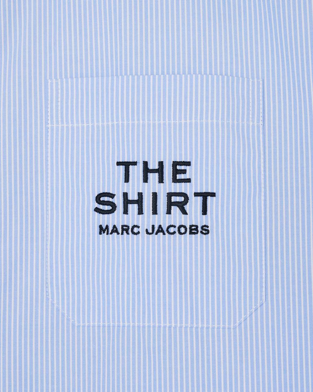 THE STRIPED SHIRT Sky Blue | Marc Jacobs Outlet