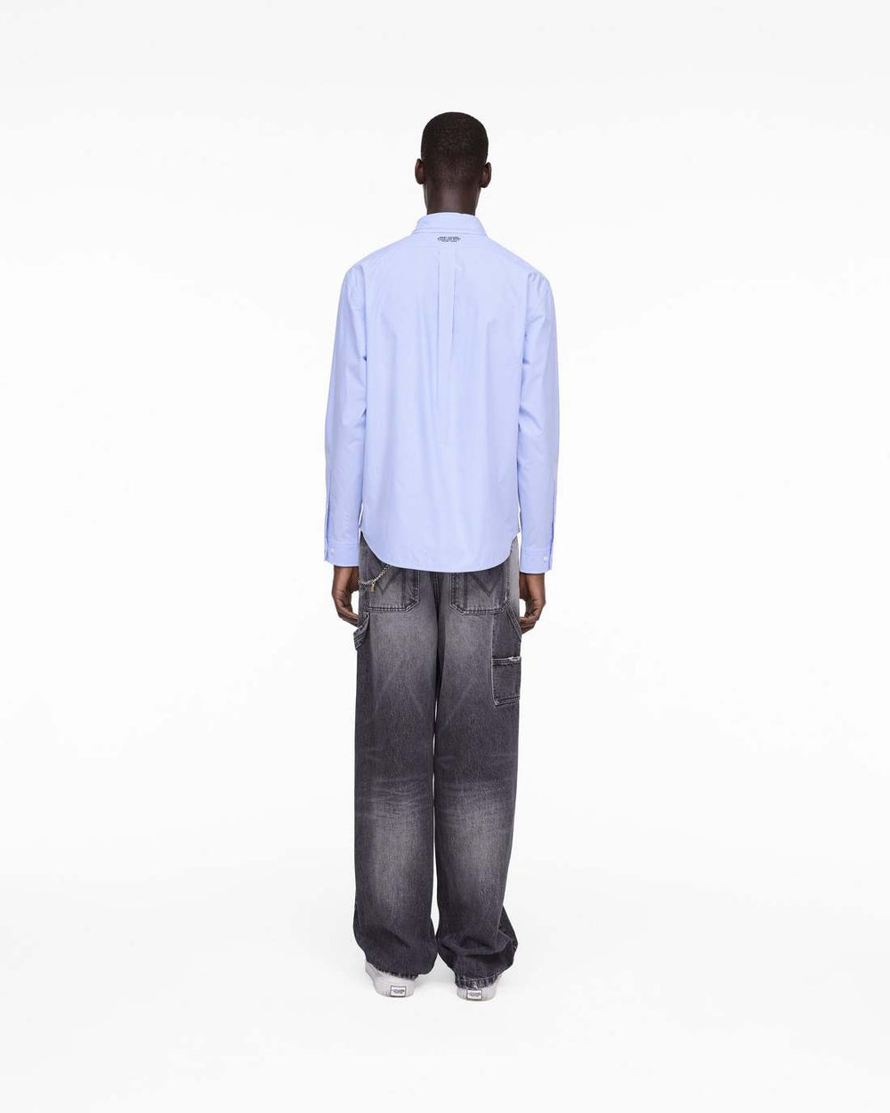 THE STRIPED SHIRT Sky Blue | Marc Jacobs Outlet
