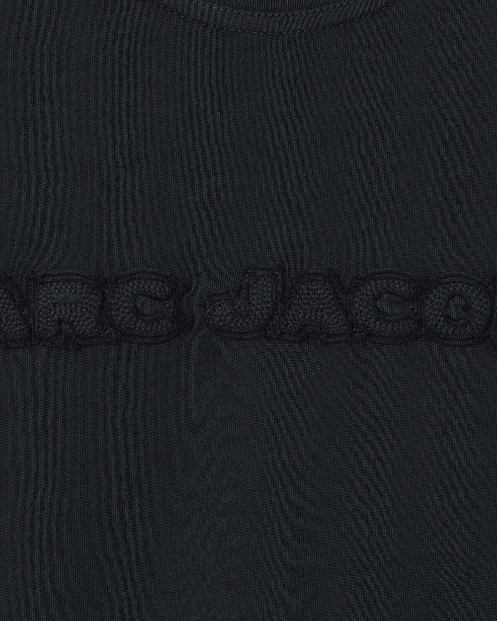 The Logo Baby Tee Black | Marc Jacobs Online