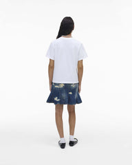 The Logo Baby Tee White | Marc Jacobs Outlet