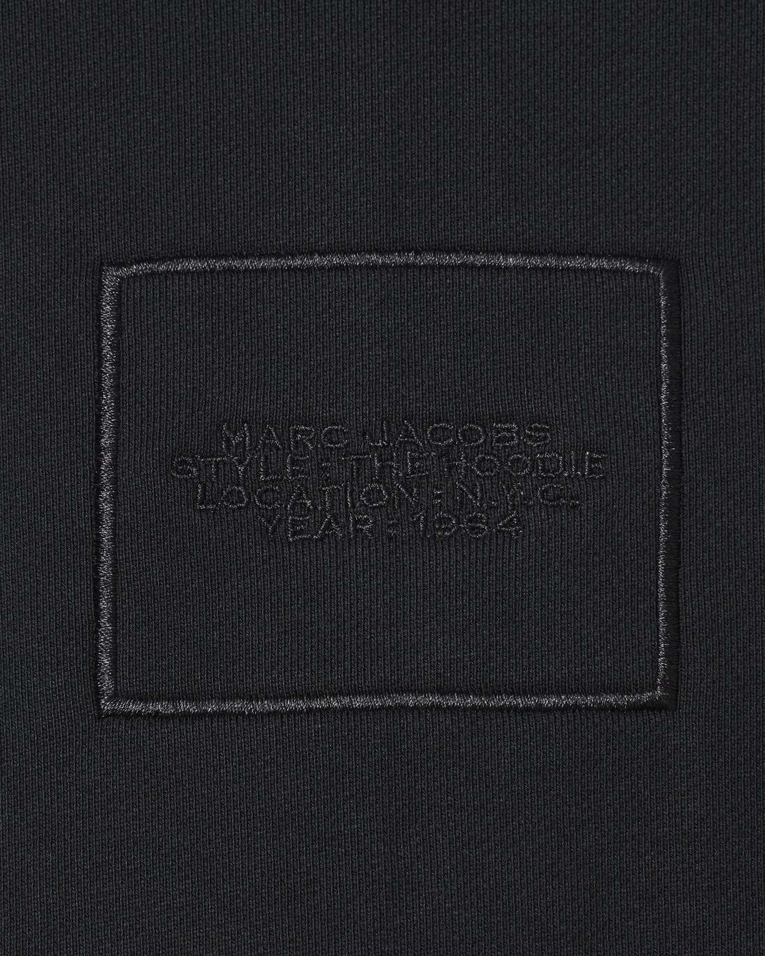 The Hoodie Black | Marc Jacobs on sale