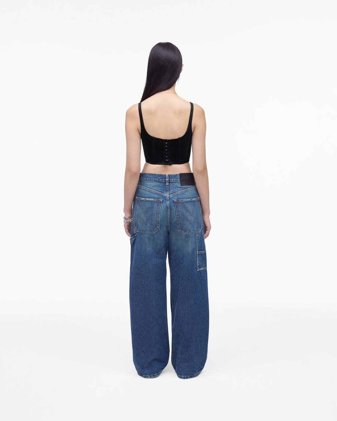 The Denim Bustier Black | Marc Jacobs sale