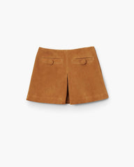 Suede Box Pleat Mini Skirt Copper | Marc Jacobs cheap