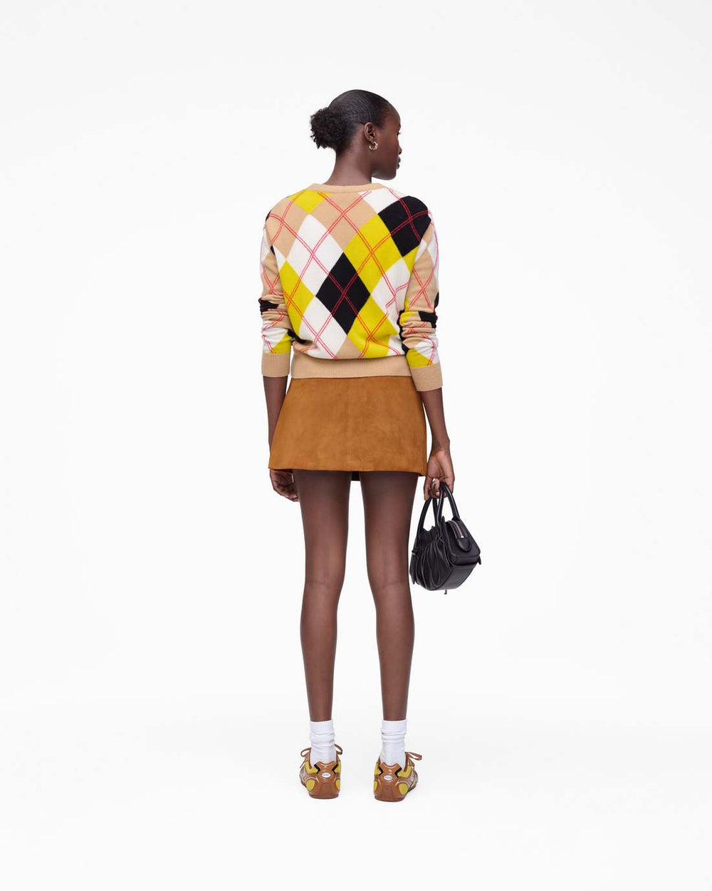 Suede Box Pleat Mini Skirt Copper | Marc Jacobs cheap