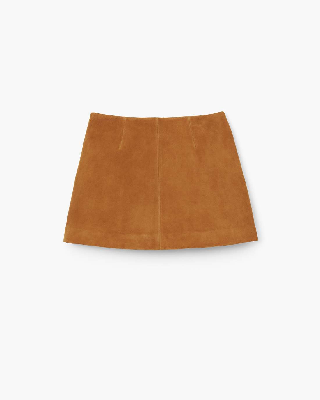 Suede Box Pleat Mini Skirt Copper | Marc Jacobs cheap