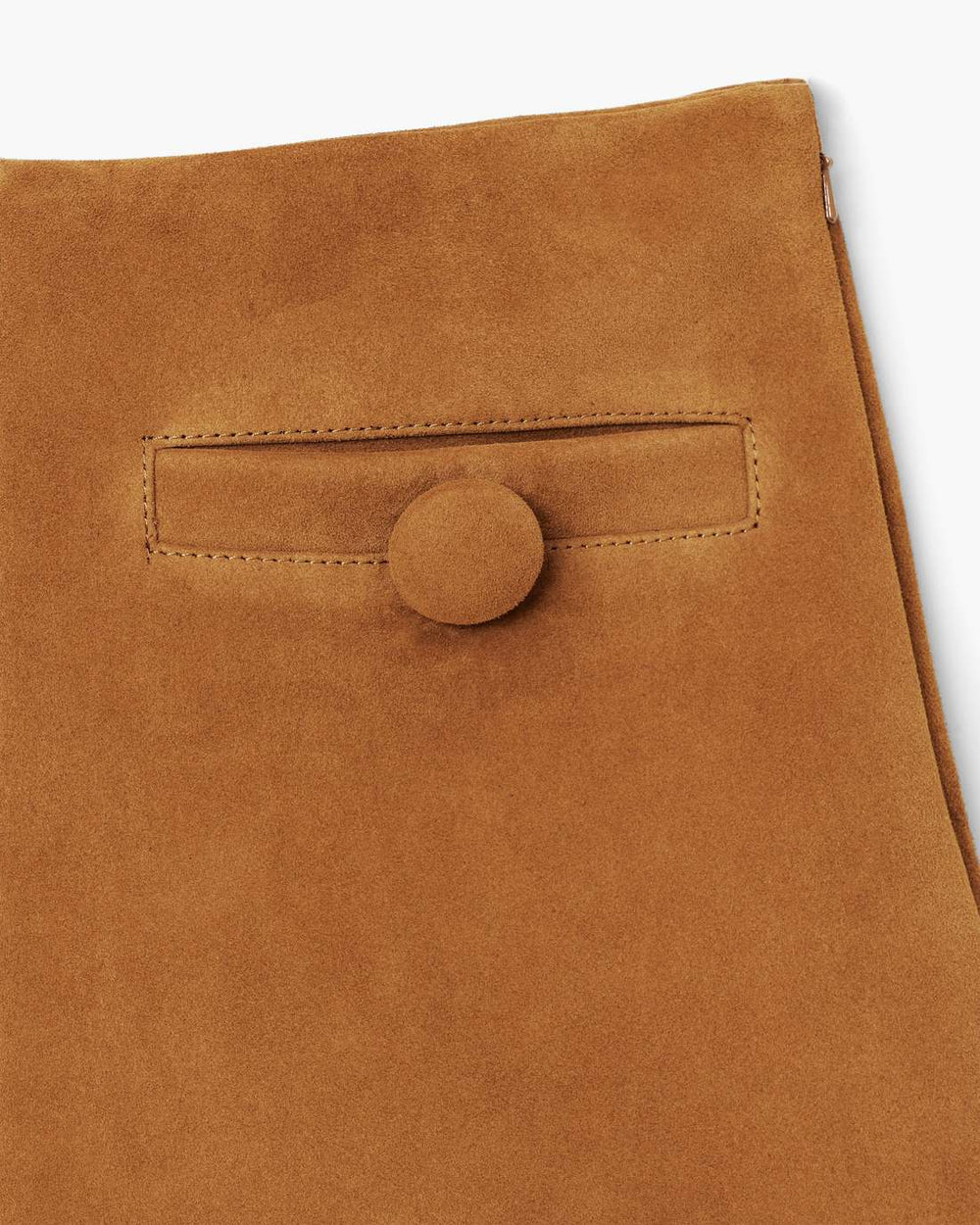 Suede Box Pleat Mini Skirt Copper | Marc Jacobs cheap