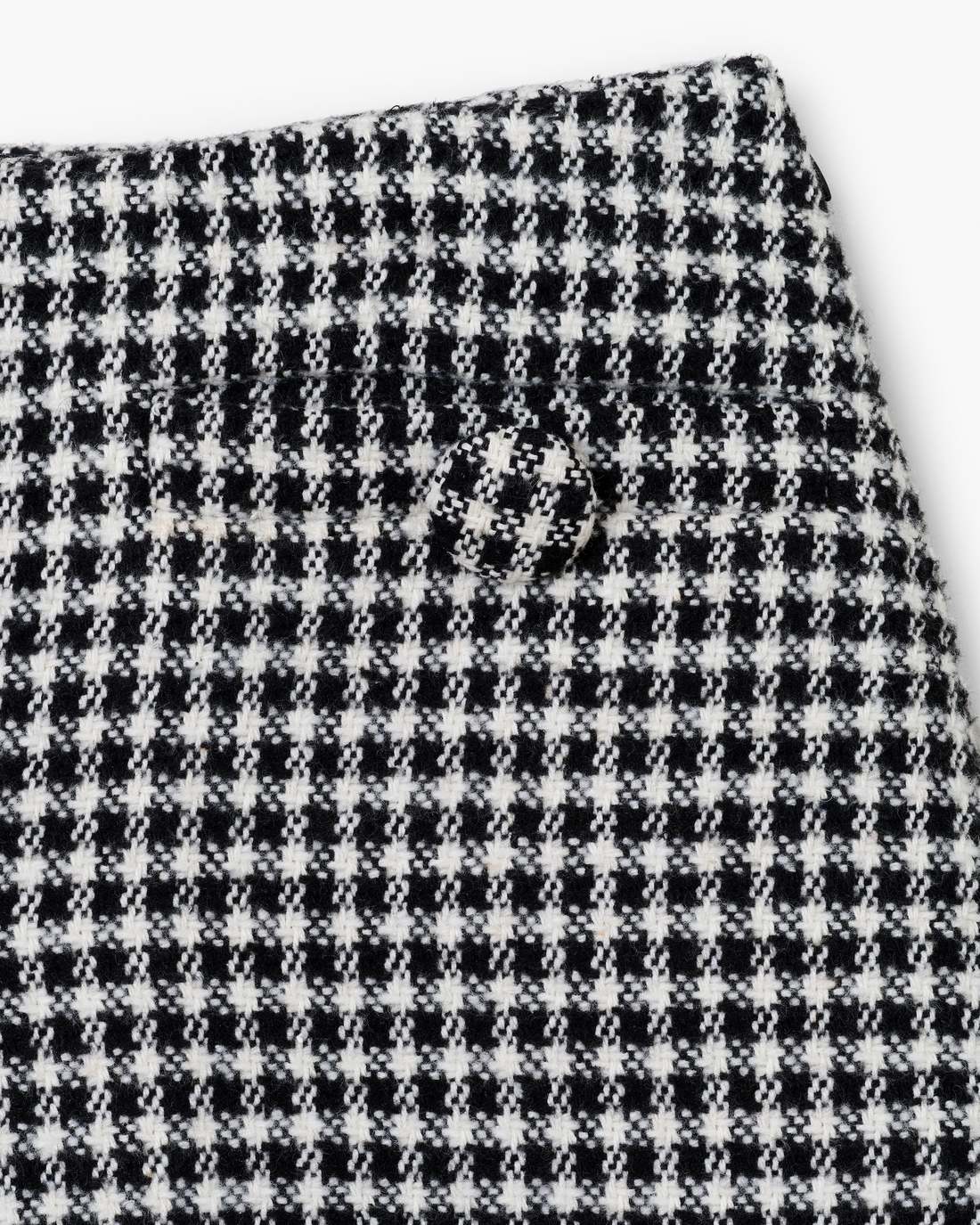 Gingham Tweed Mini Skirt Black Multi | Marc Jacobs sale