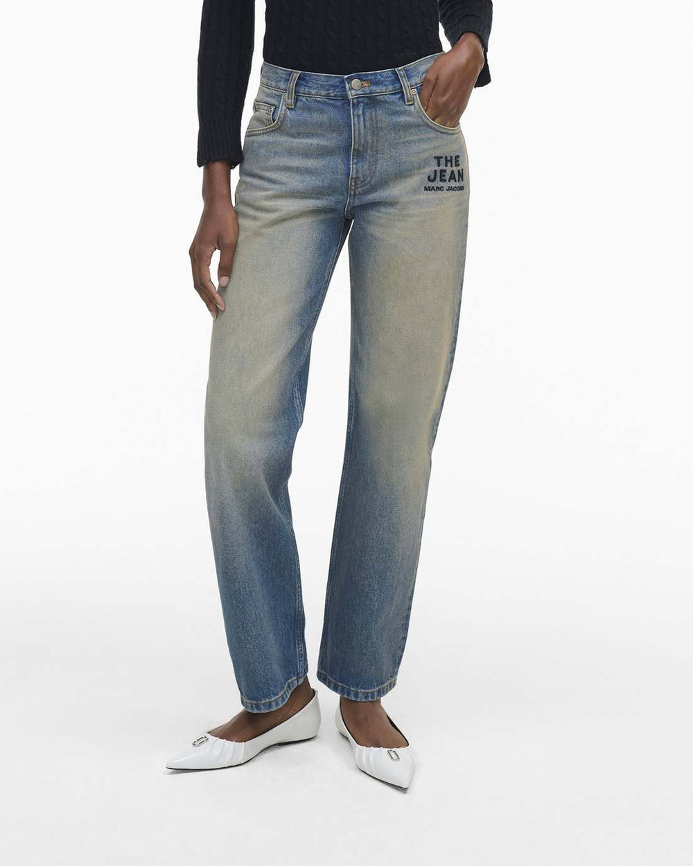 The Washed Jean Medium Wash Indigo | Marc Jacobs for sale
