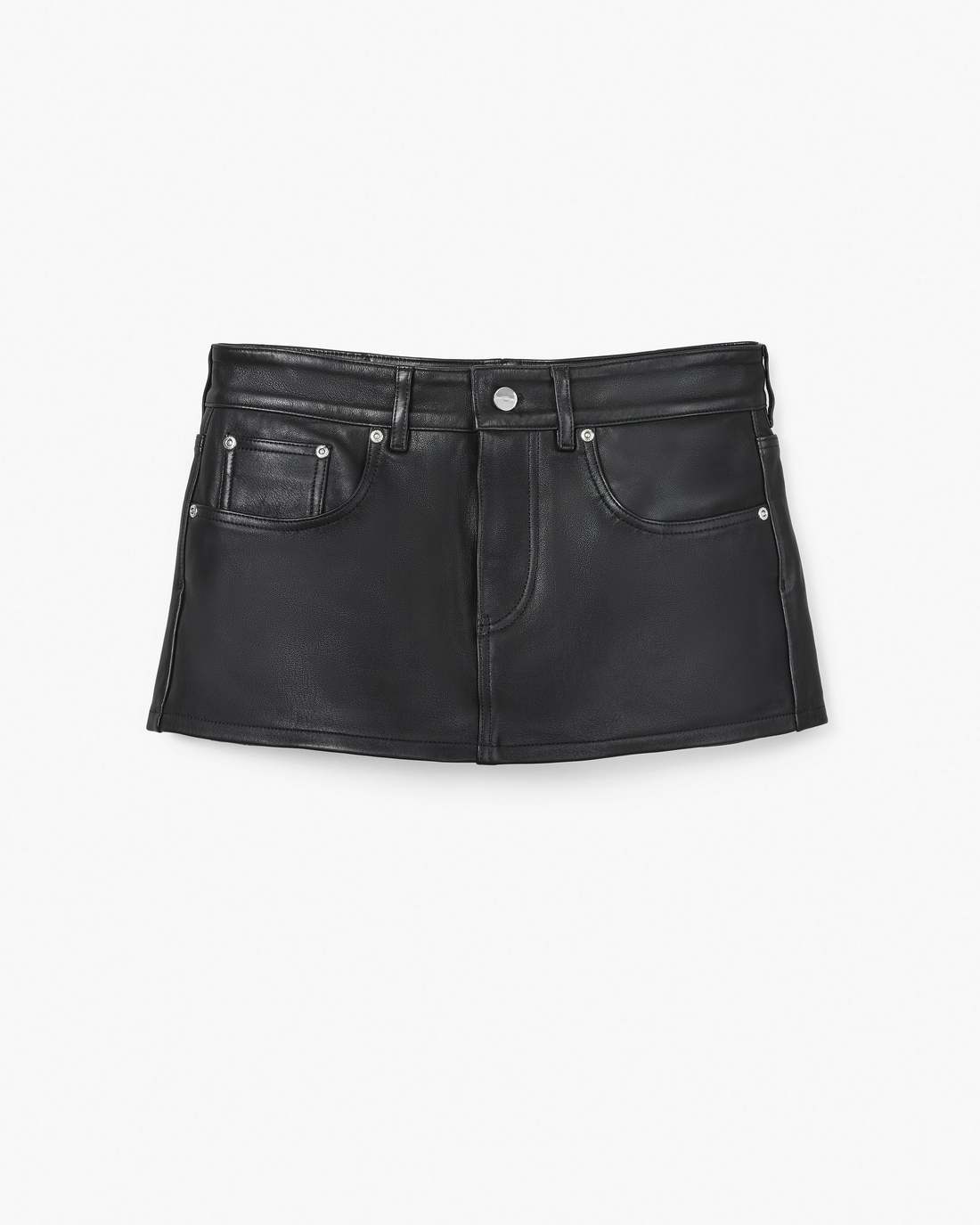 The Leather Skort Black | Marc Jacobs Outlet