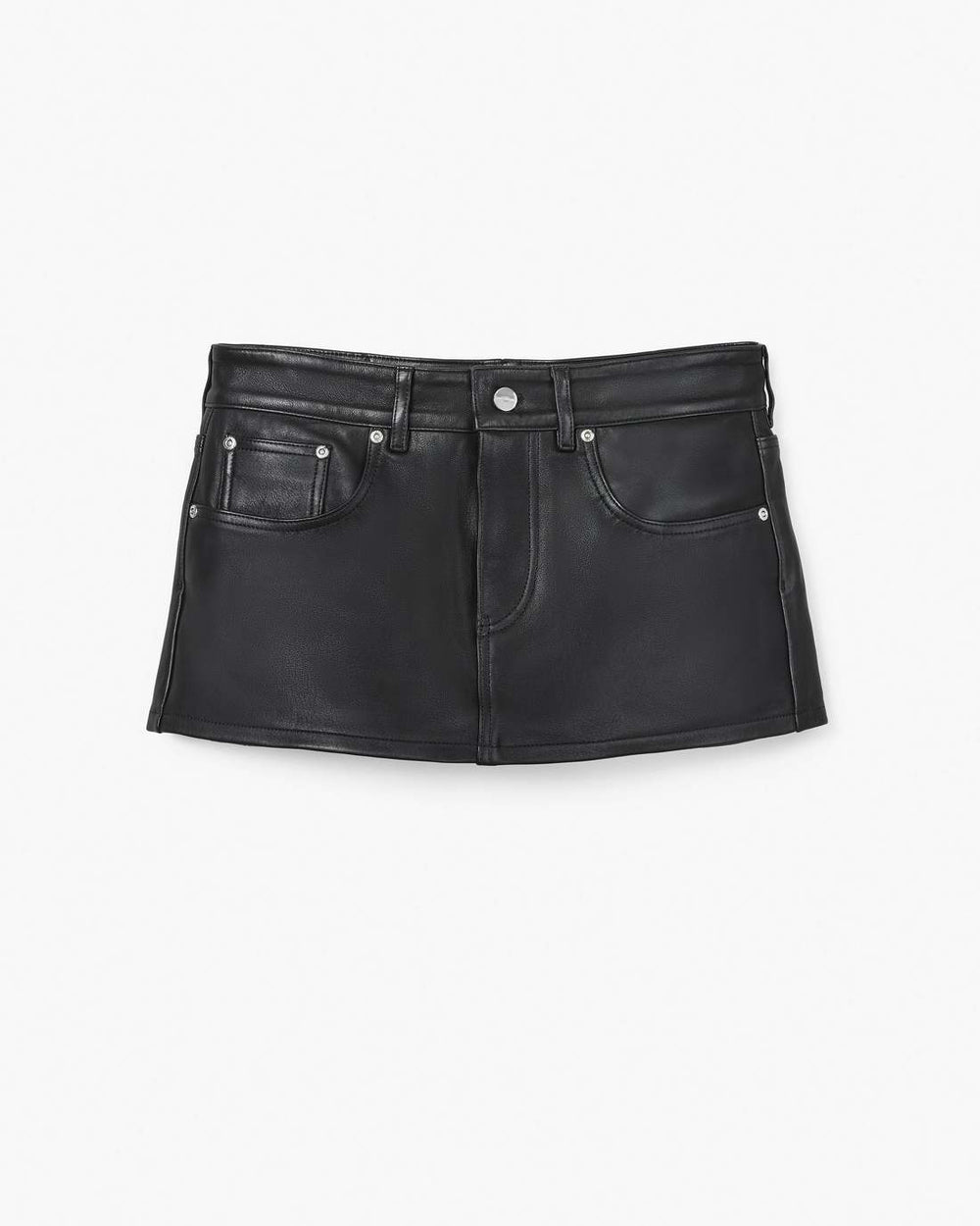 The Leather Skort Black | Marc Jacobs Outlet