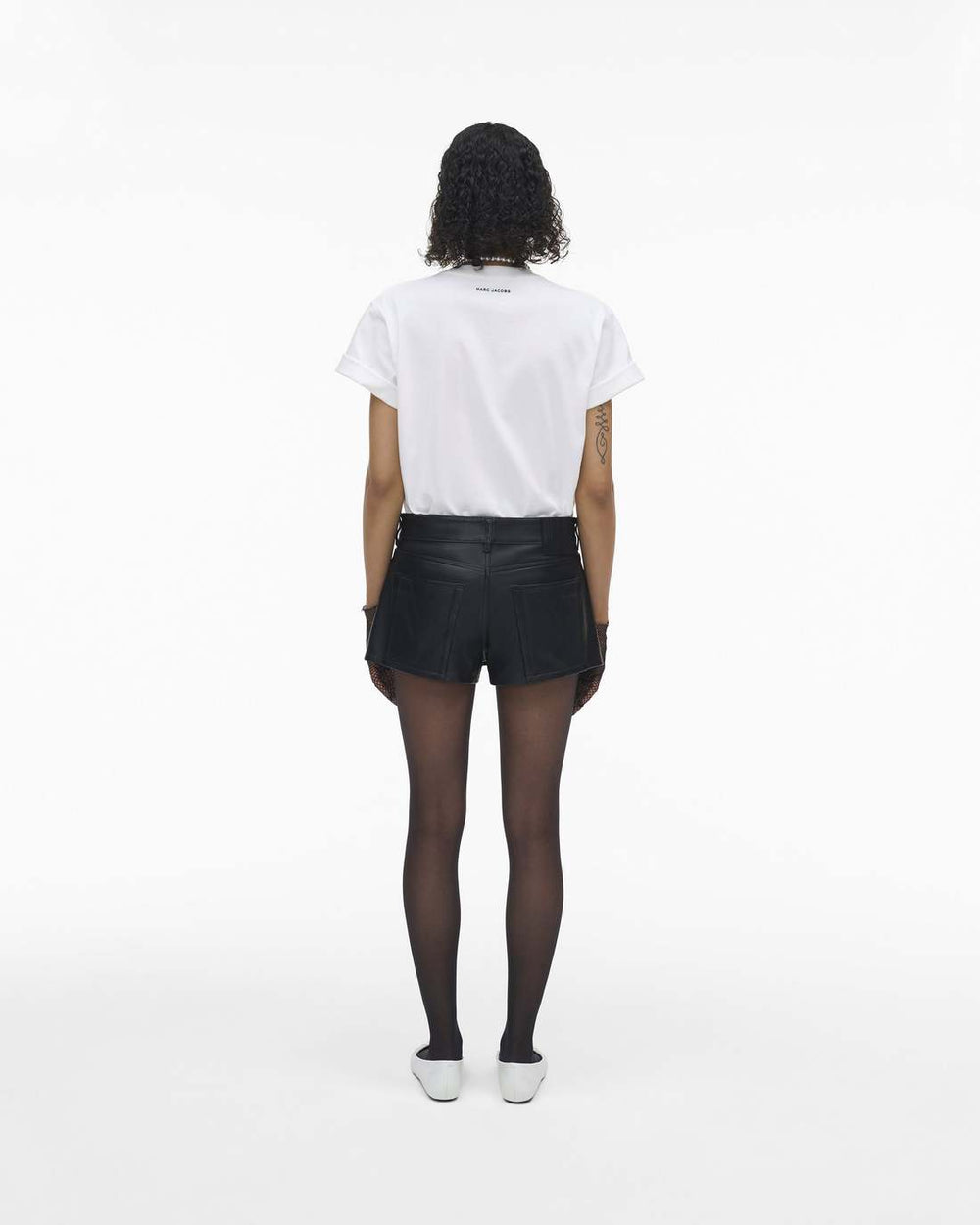 The Leather Skort Black | Marc Jacobs Outlet