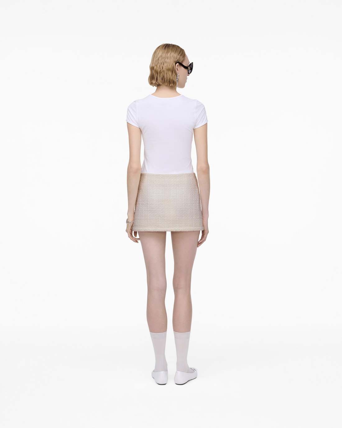 Tweed Mini Skirt Ivory | Marc Jacobs cheap