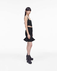The Fluted Mini Skirt Black | Marc Jacobs discount