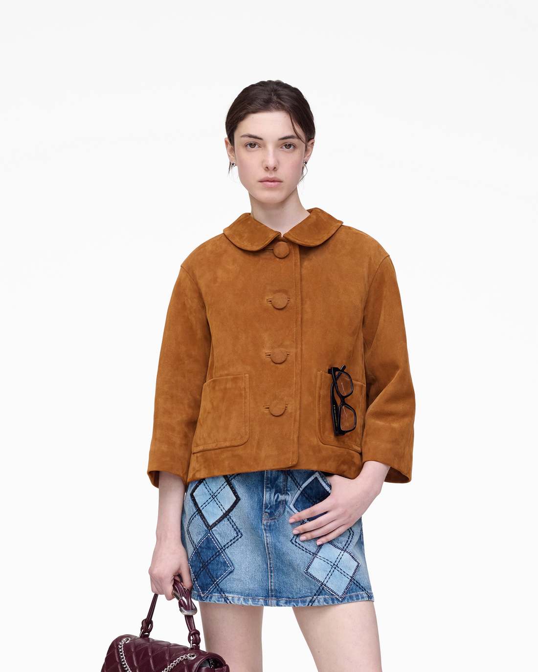Suede Doll Jacket Copper | Marc Jacobs discount