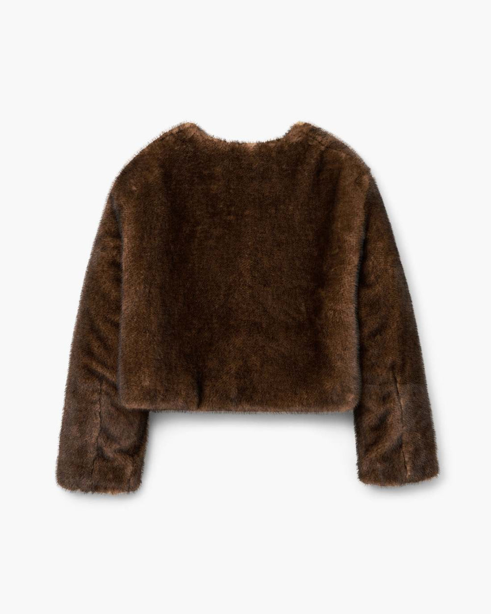 Teddy Cropped Jacket Ebony | Marc Jacobs Outlet