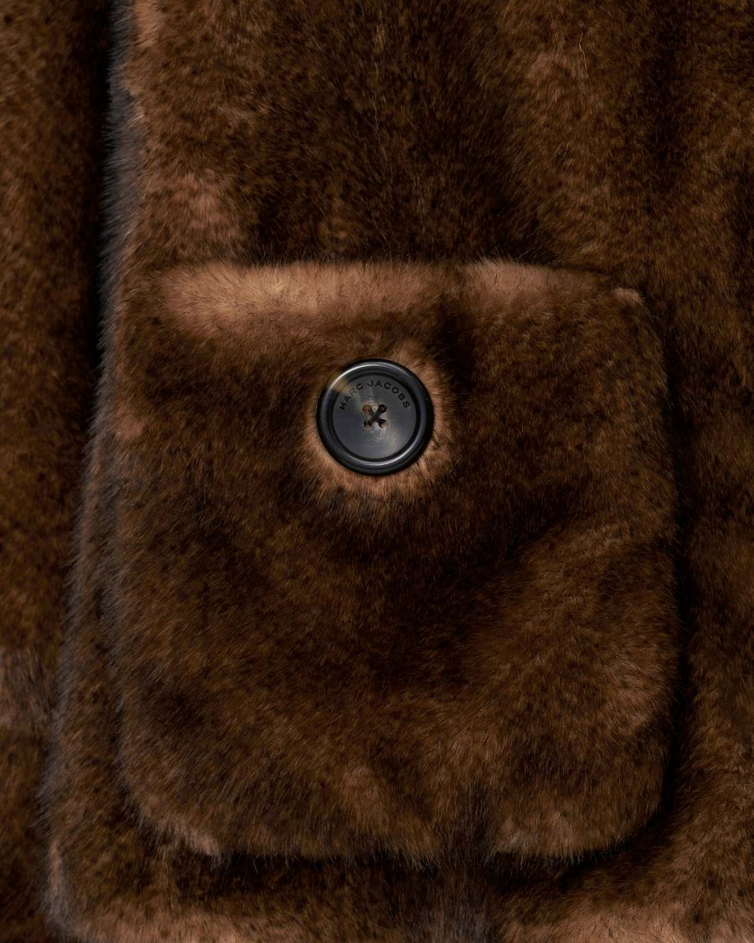 Teddy Cropped Jacket Ebony | Marc Jacobs Outlet