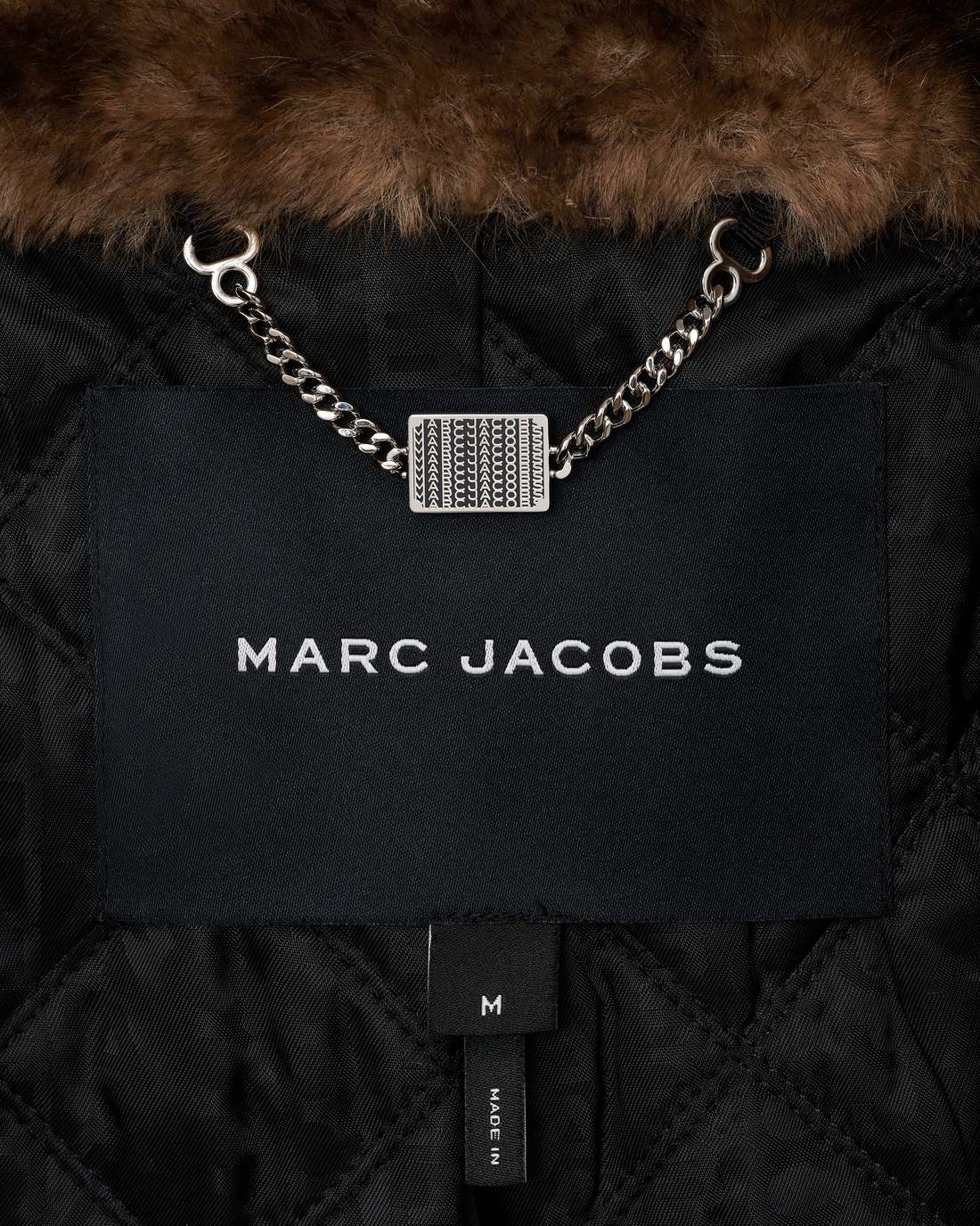 Teddy Cropped Jacket Ebony | Marc Jacobs Outlet