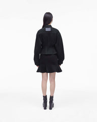The Fluted Denim Jacket Black | Marc Jacobs discount