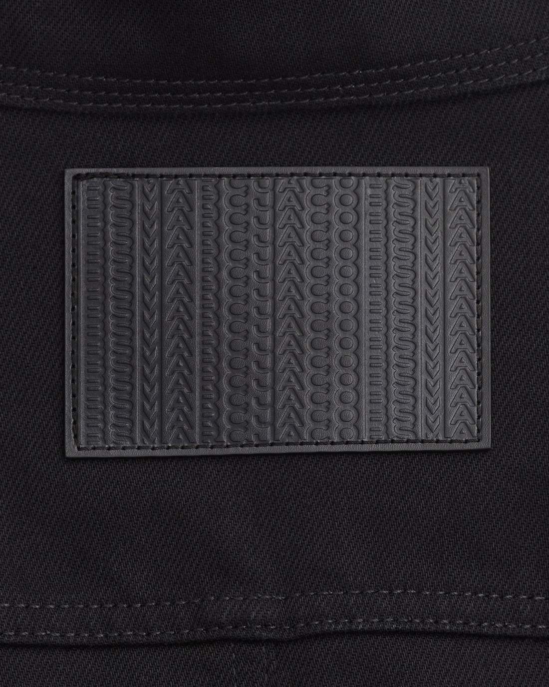 The Fluted Denim Jacket Black | Marc Jacobs discount