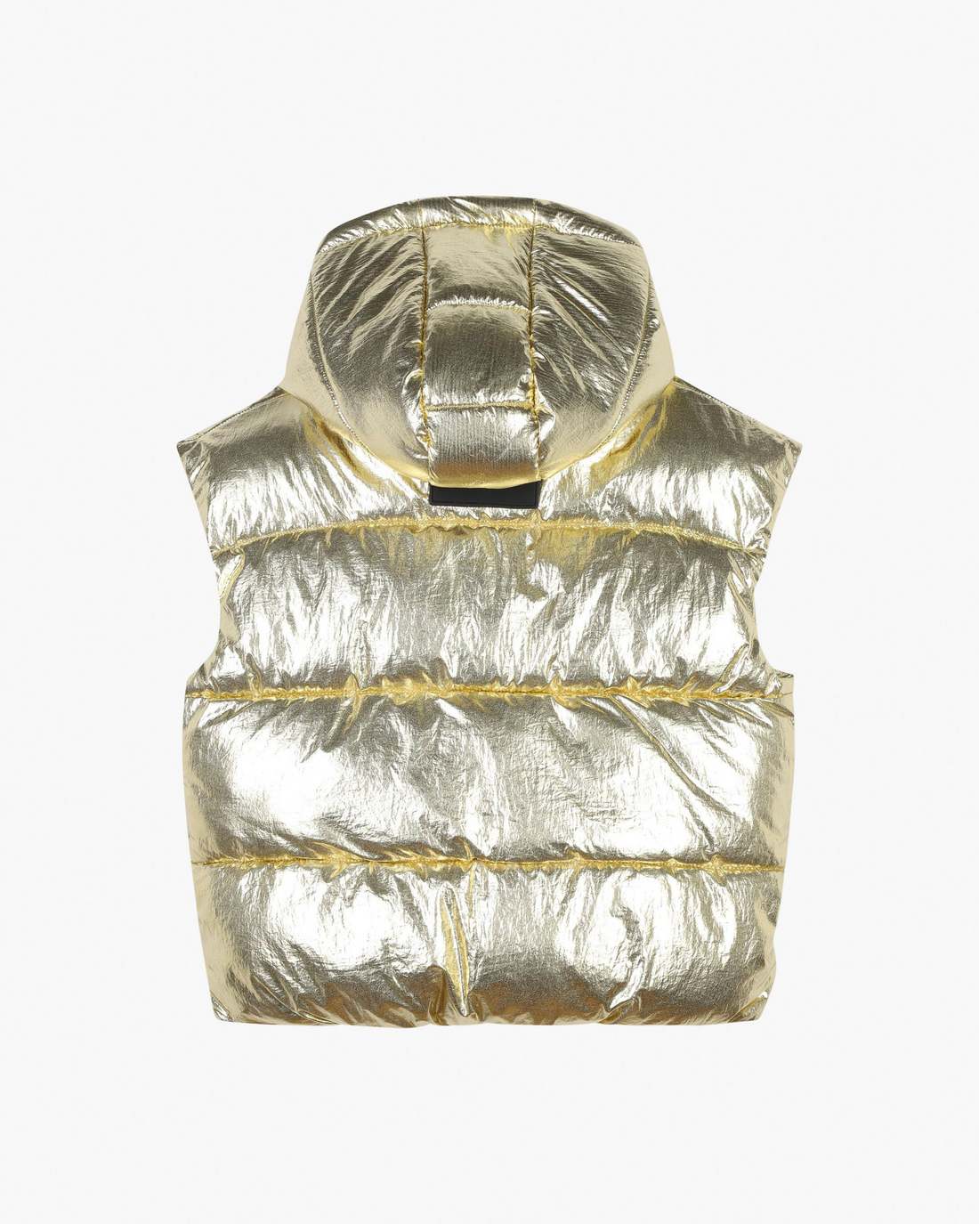 The Metallic Puffer Vest Gold | Marc Jacobs Outlet