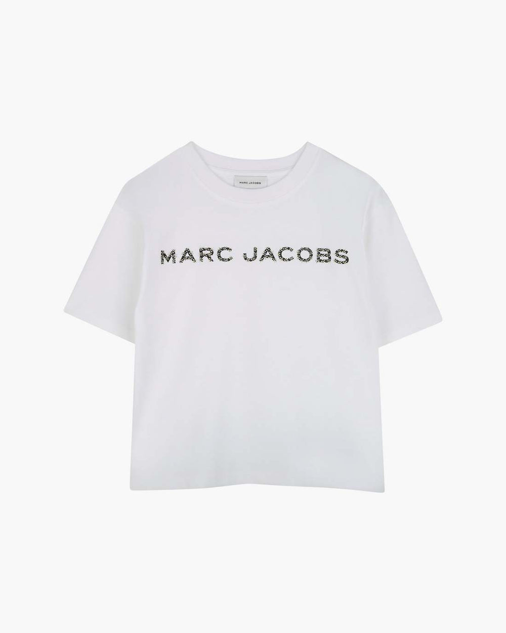 The Crystal Daisy Logo Tee White | Marc Jacobs Online