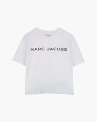 The Crystal Daisy Logo Tee White | Marc Jacobs Online