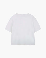 The Crystal Daisy Logo Tee White | Marc Jacobs Online