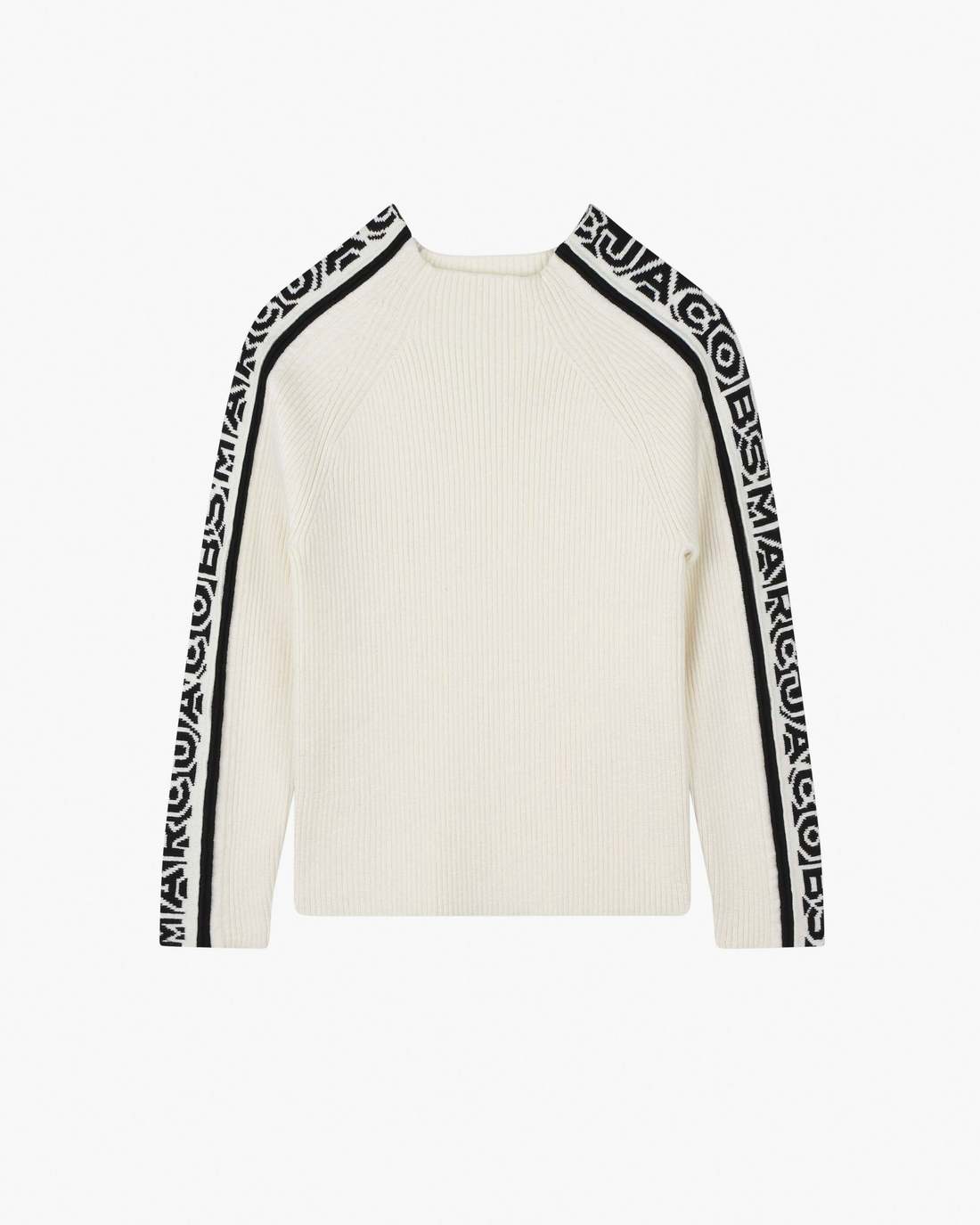 The Knitlogo Sweater Ivory | Marc Jacobs on sale