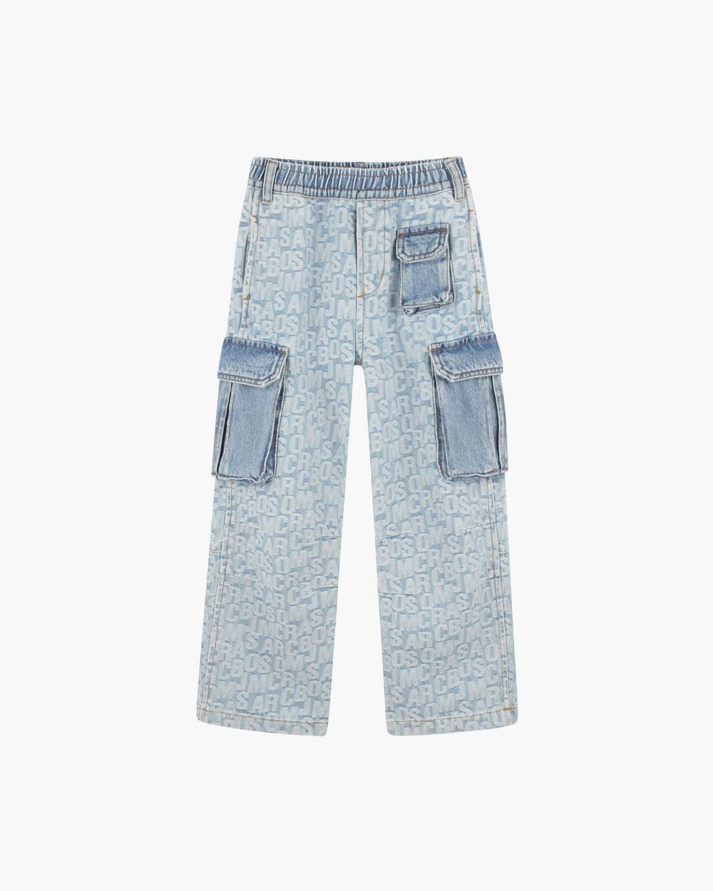 The Jumbled Logo Cargo Pant Blue | Marc Jacobs Online