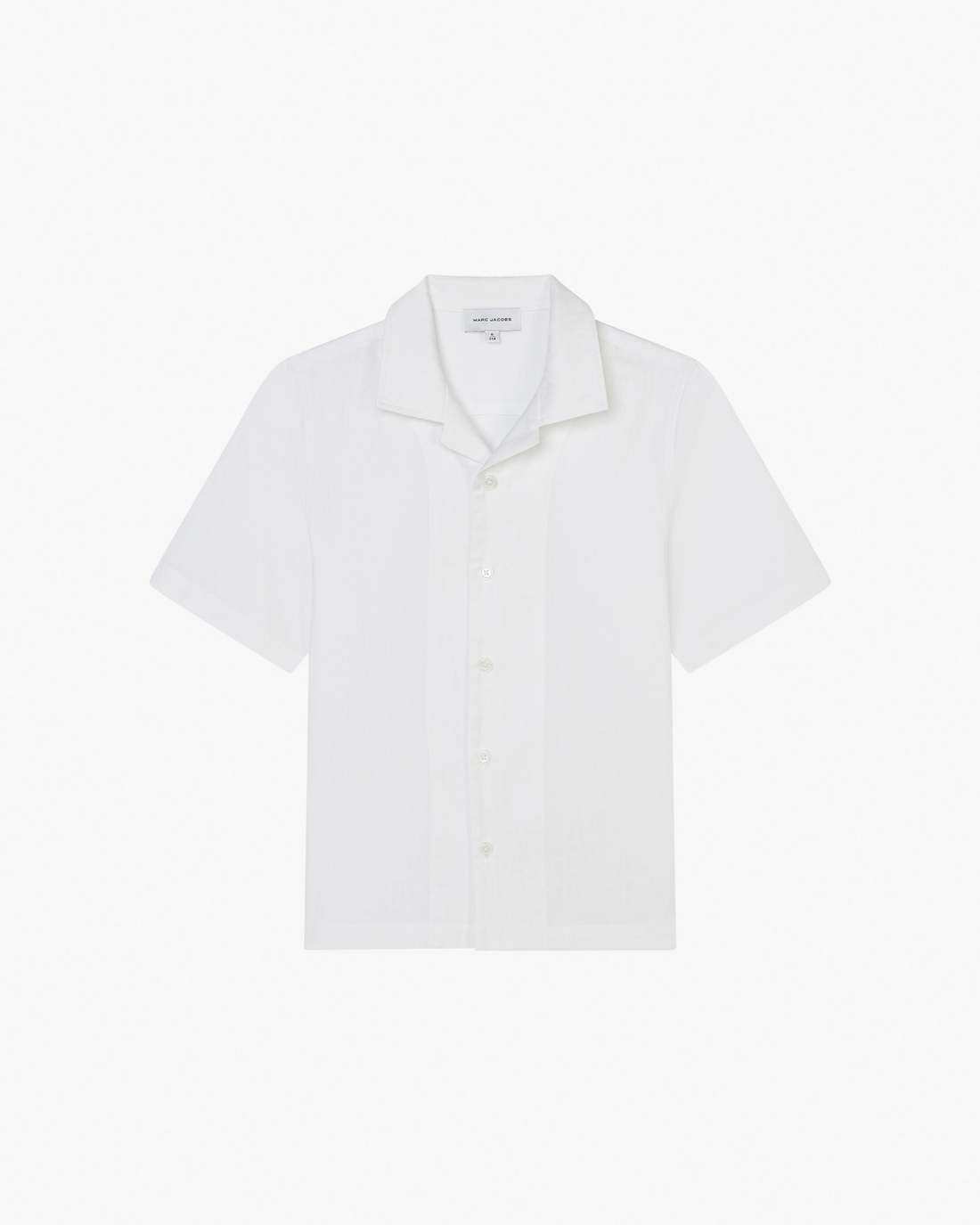 The Jumbled Monogram Logo Short Sleeve Shirt White | Marc Jacobs Outlet