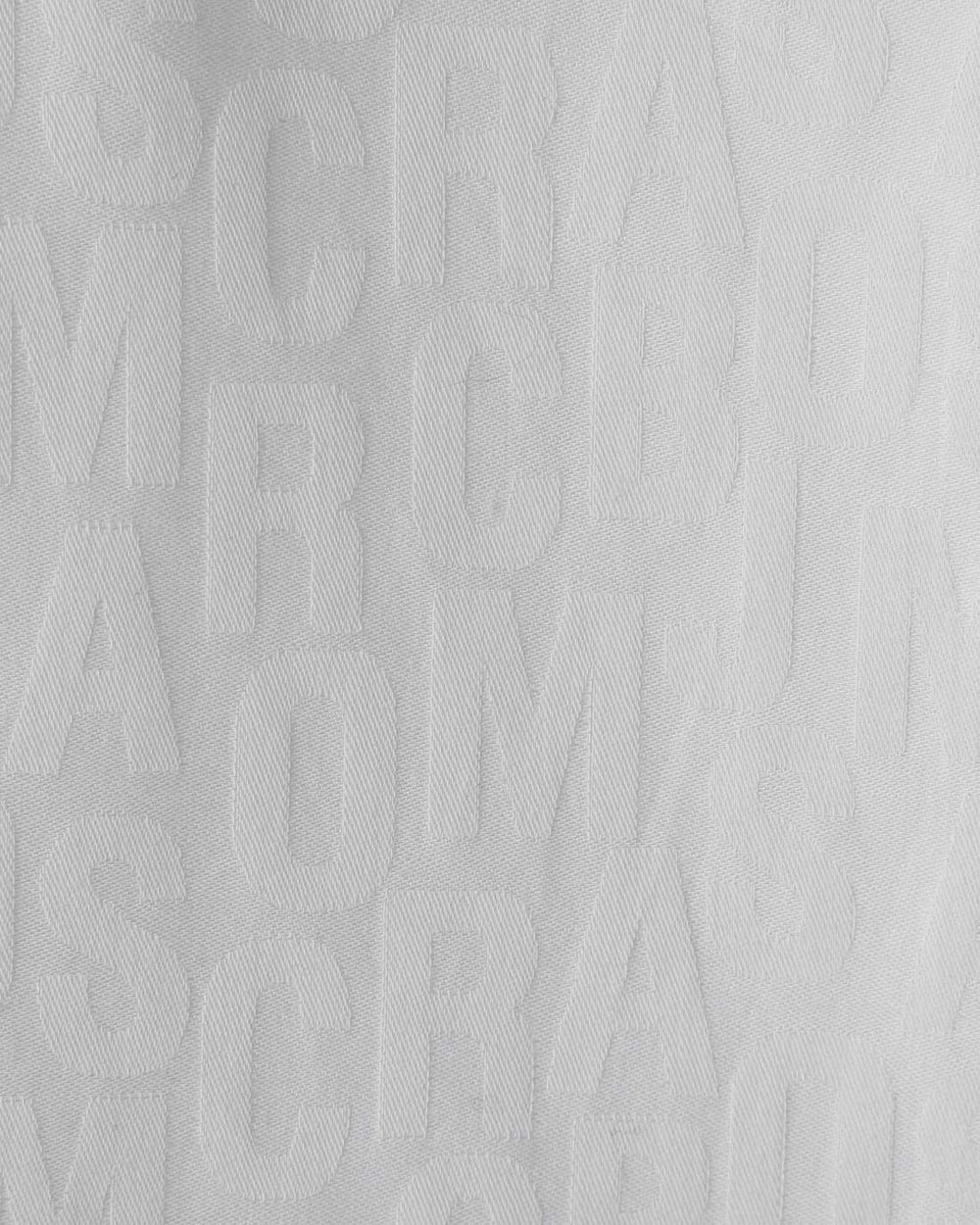 The Jumbled Monogram Logo Short Sleeve Shirt White | Marc Jacobs Outlet